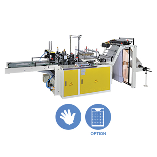 Automatic High Speed HDPE Disposable Gloves Making Machine With Servo Motor Control (CWAG-500-SV)