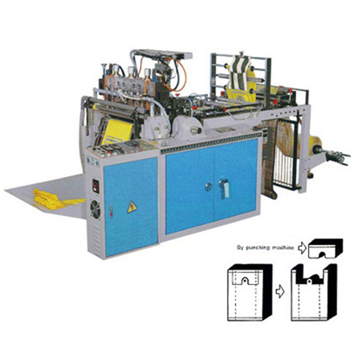 CWAH Heat Sealing & Cutting Plastic Bag Making Machine with One Photocell