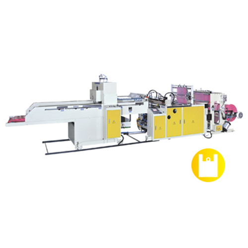 Single Line Heat Cutting T-shirt Bag Making Machine Model: CW-500P-SV1/CW-700P-SV1/CW-800P-SV1