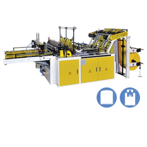 High Speed Cutting & Sealing Machine with 2 Photocells, Free Tension Sealing Knife & 2 Servo Motors Model: CWAA+F-SV