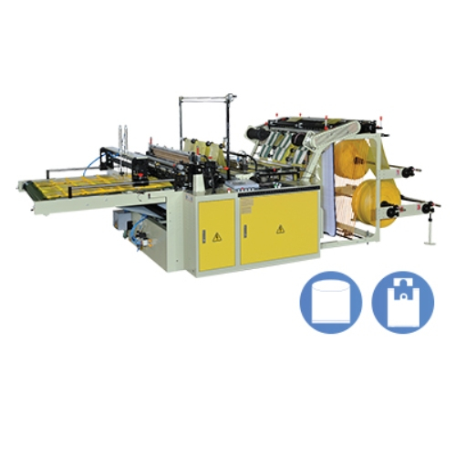 High Speed 3 Lines Cutting & Sealing Machine with Servo Motor Control Model: CWA1+3-SV