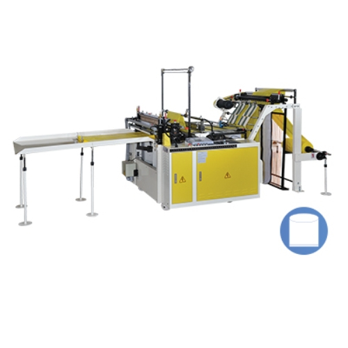 Heavy Duty Bag Cutting & Sealing Machine with Free Tension Sealing Knife Device & Servo Motor Control Model: CWA+F-SV