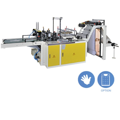 High Speed HDPE Disposable Gloves Making Machine with Servo Motor Control Model: CWAG-500-SV