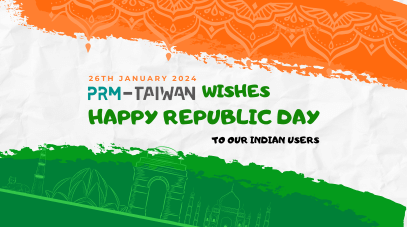 PRM-TAIWAN Wishes Happy Republic Day to Our Indian Friends!