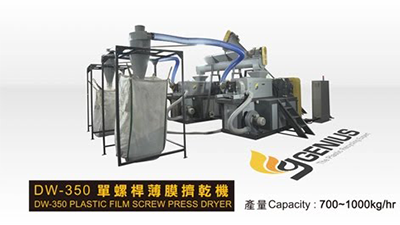 Plastic Recycling Machine - Plastic Film Squeezing Machine | GENIUS
