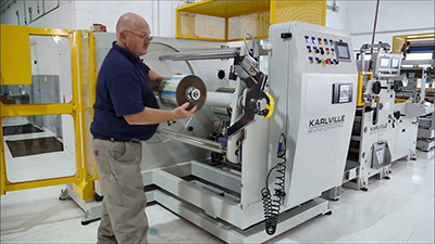 Shrink Sleeve Conversion Seaming Machine - K5 Plus | WEBCONTROL