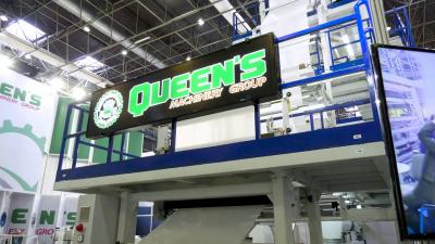 Blown Film Machine and T-shirt Bag Making Machine at K 2019 | QUEEN'S MACHINERY