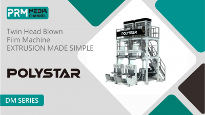 Twin Head Blown Film Machine for Plastic Bag Manufacturers | POLYSTAR