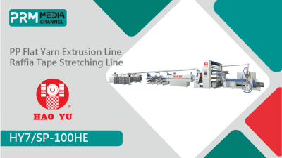 PP Flat Yarn Extrusion Line & Raffia Tape Stretching Line Plant｜HAO YU