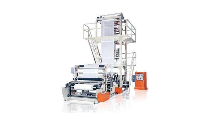 KANG CHYAU KMH-65 high speed blown film machine, the series adapted for PBAT, PLA, PS and PVA raw materials