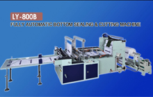 FULLY AUTOMATIC BOTTOM SEALING & CUTTING MACHINE