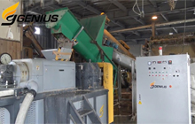 DW-350 Squeezing Dryer for PPJumbo Bag Production in Japan