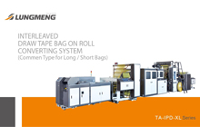 Interleaved Draw Tape Bag on Roll Converting System