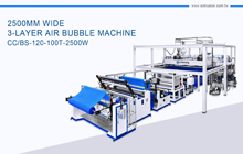 2500mm Wide, 3-layer Air Bubble Machine