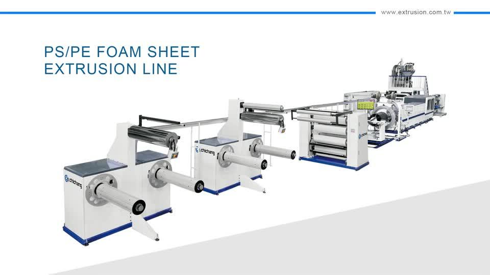 PS/PE Foam Sheet Extrusion Line(New Generation EPS Machine)
