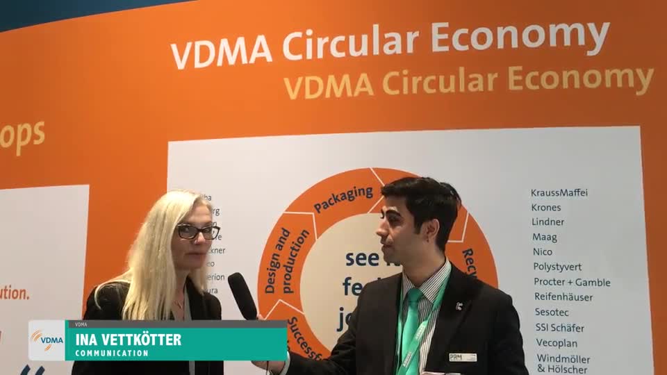 K 2019 Interview with VDMA - Concept and Current Examples of Circular Economy