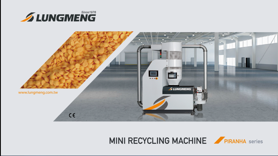 Mini Recycling Machine, Piranha series