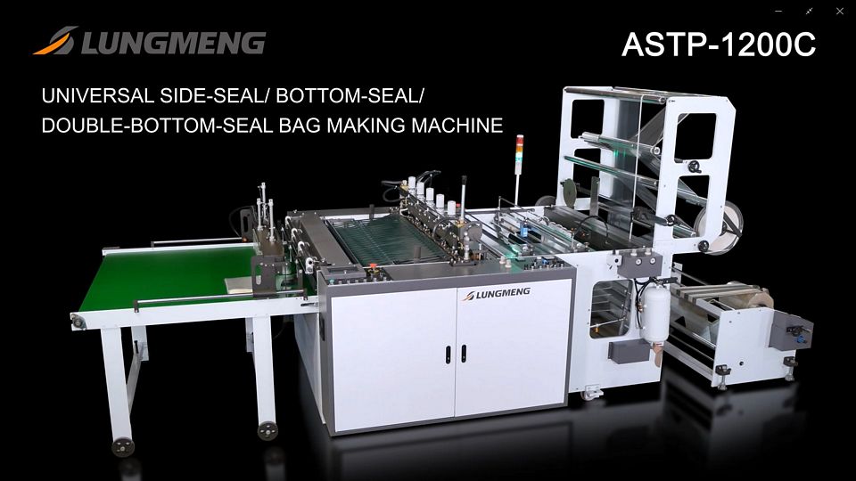 Universal Side-Seal/Bottom-Seal/Double-Bottom-Seal Bag Making Machine