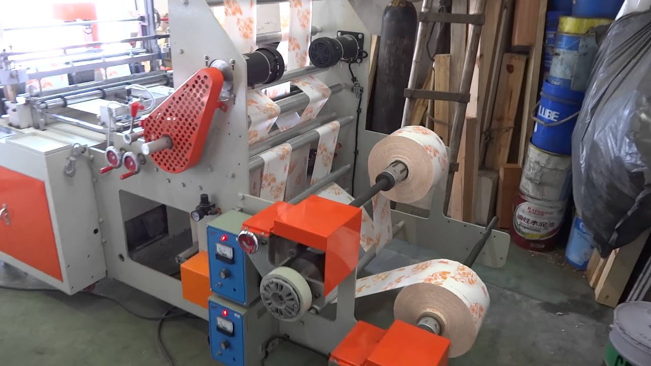 SSM Paper Burger Bag Making Machine