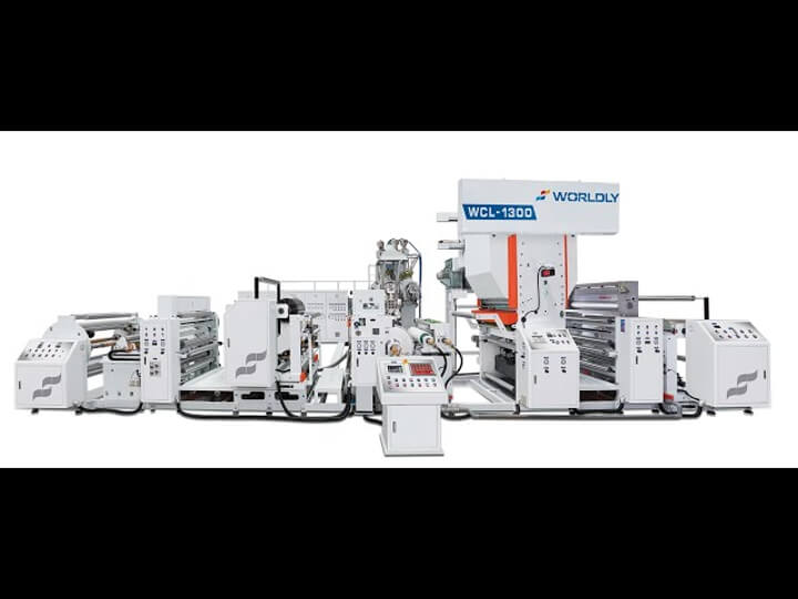 WCL-H-1300 High Speed Co-extrusion Coating & Laminating Machine_Worldly