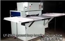 Semi-Automatic Loop Handle Bag Making Machine