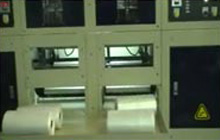 2 Line Fully Automatic with Core On-Roll Bag Making Machine